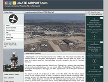 Tablet Screenshot of linate-airport.com
